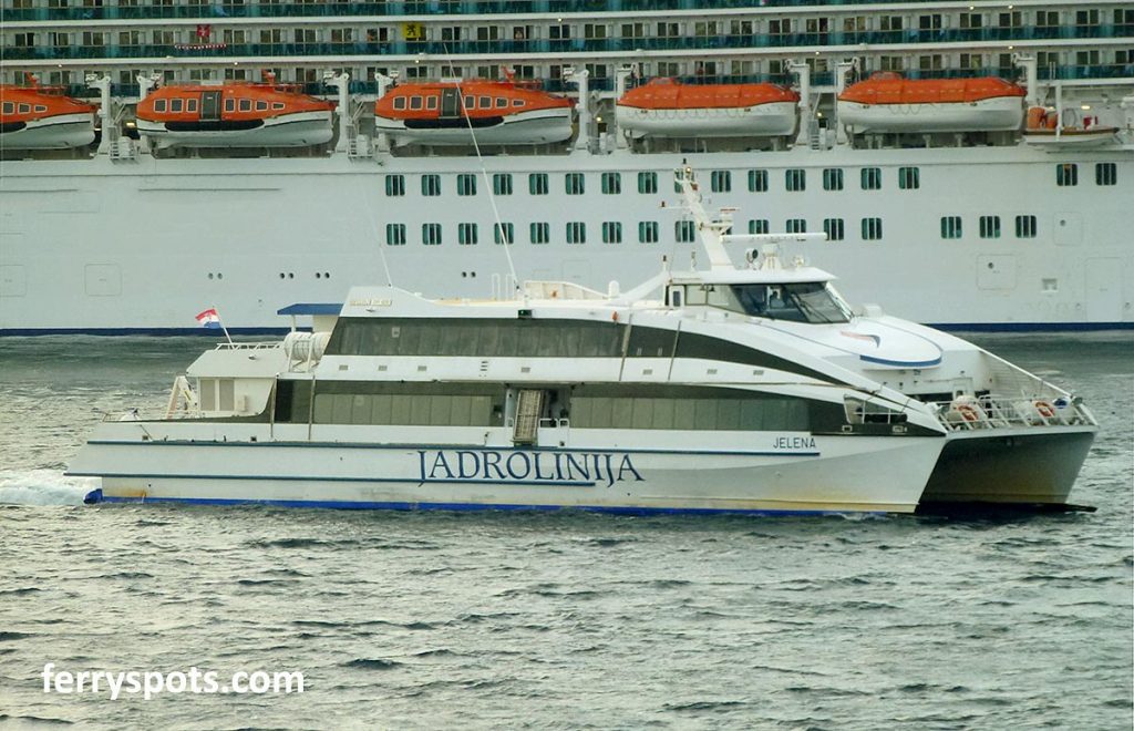 Jadrolinija's fast ferry