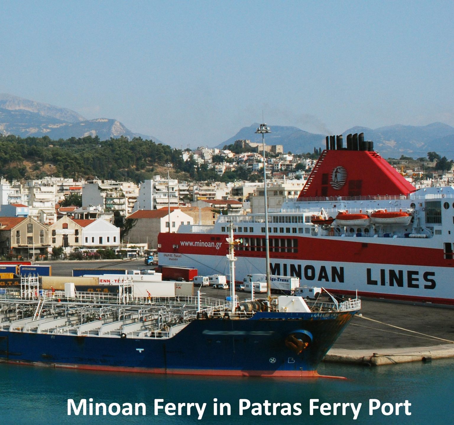 Patras (Patra) Ferry Port - Ferries, Map, Luggage Storage - Ferry Spots