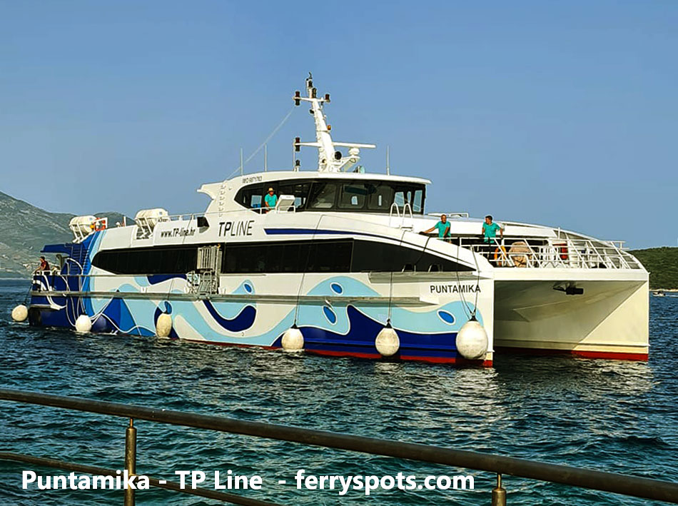 Fast catamaran ferry Puntamika acquired by TP Line ferry company