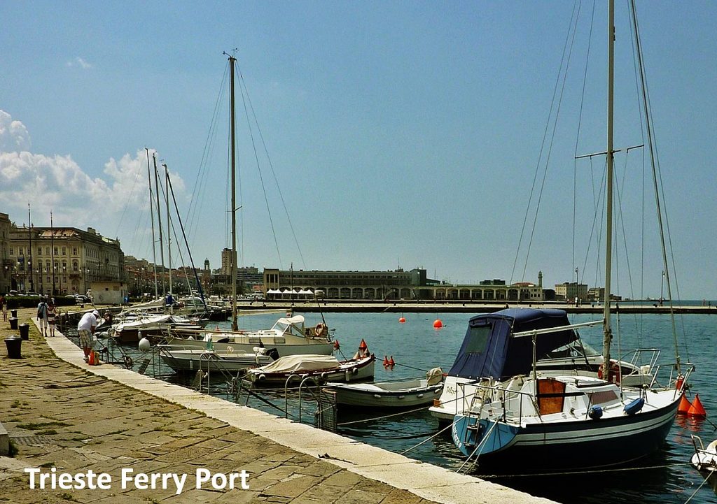 Port of Trieste in Italy