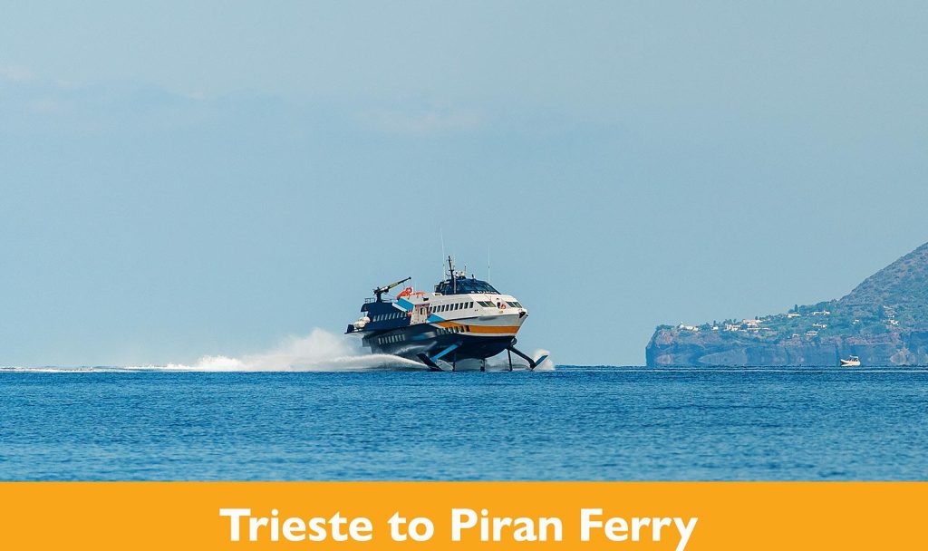 Liberty Lines fast ferry in full speed