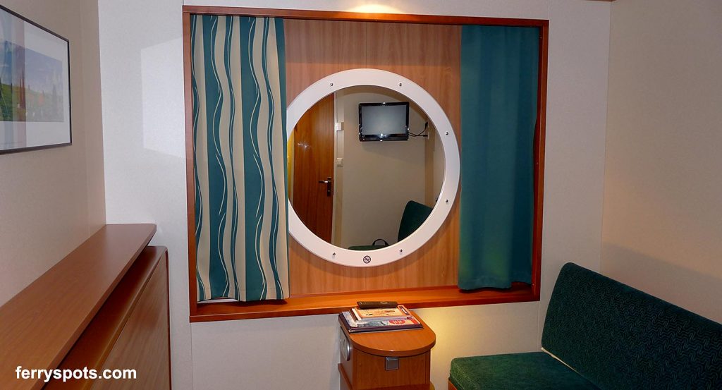 Cabin in the overnight ferry - detail