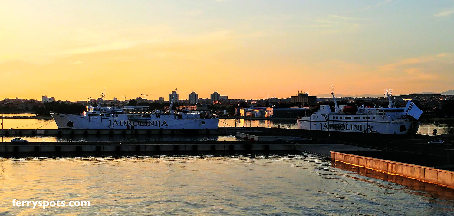 Ancona to Zadar & Zadar to Ancona Ferry Booking & Schedules
